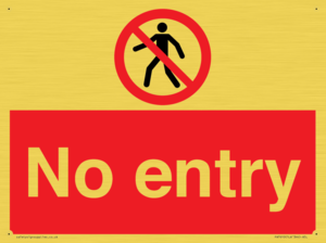 No entry